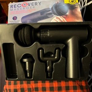 Recovery vibrating massage gun